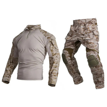 Emersongear Tactical G3 Combat Uniform Sets 2017 Mens Camouflage Suits Outdoor Hunting Shirt Pants Tops Duty Cargo Trouser AOR1